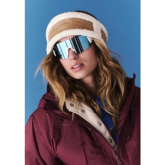 FP Movement Northern Lights Ear Warmers Camel/Beige One Size Fits All NWT - Picture 2 of 5